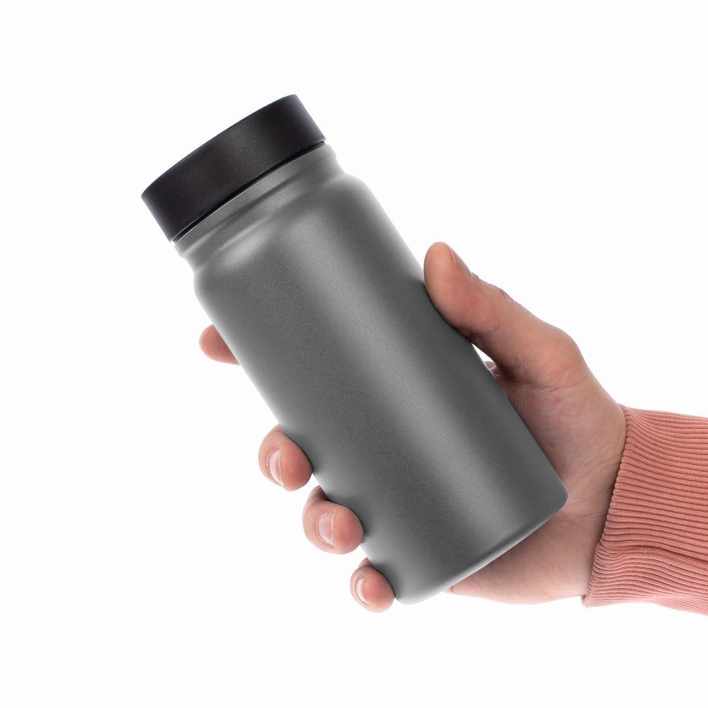 Термостакан Hardproof серый