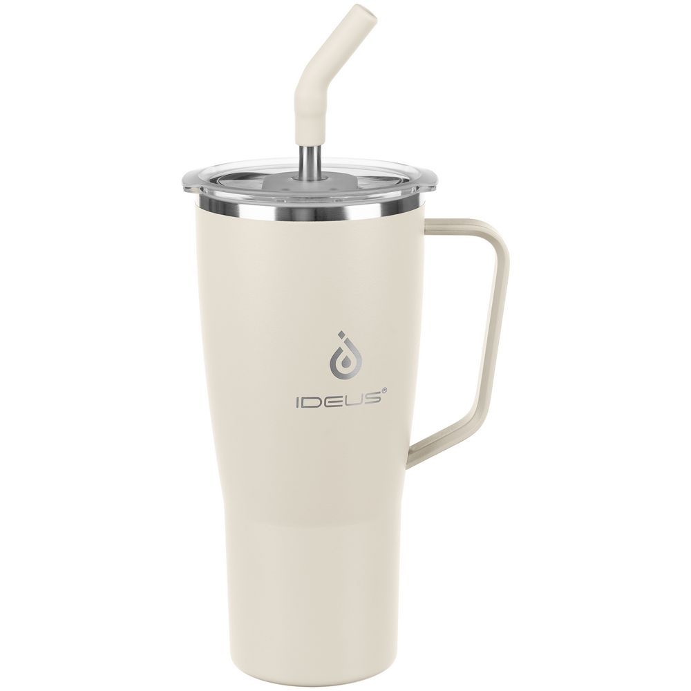 Термостакан Kasumigaoka белый (молочный)