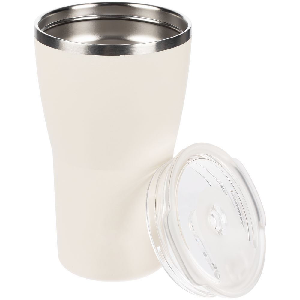 Термостакан Sapporo без логотипа белый