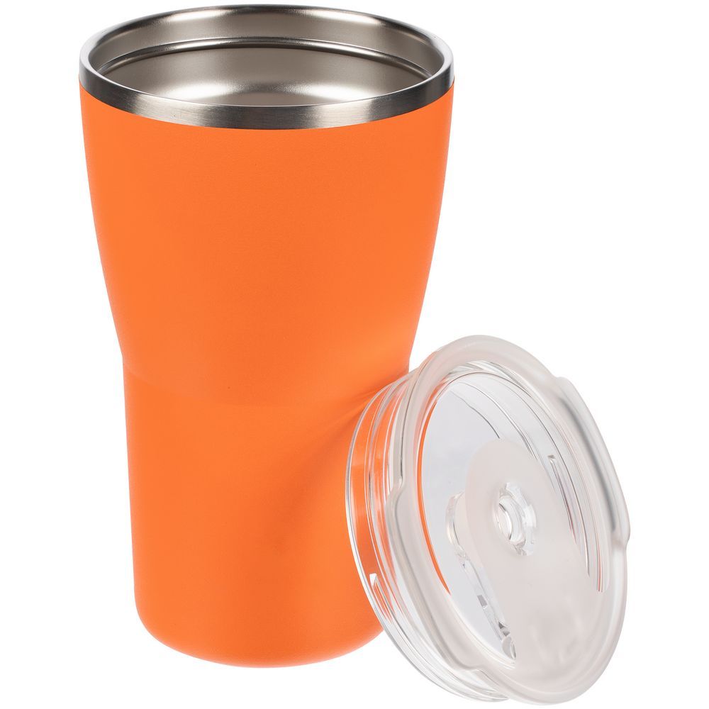 Термостакан Sapporo без логотипа оранжевый