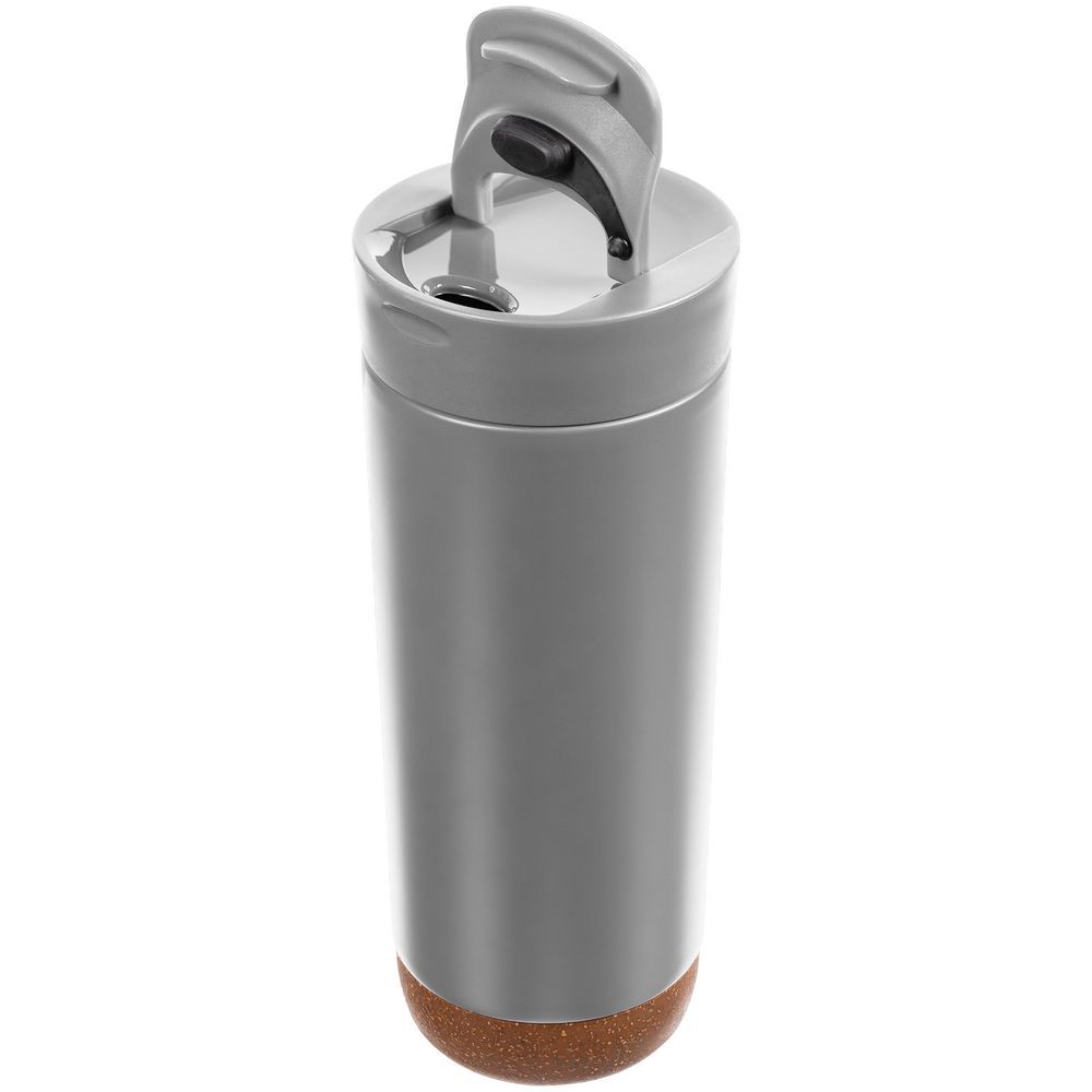 Термостакан Steady серый