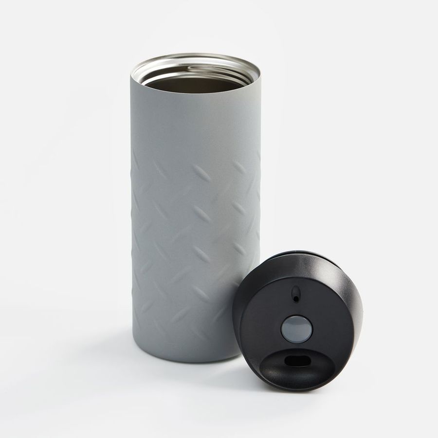 Термостакан Hard Work серый