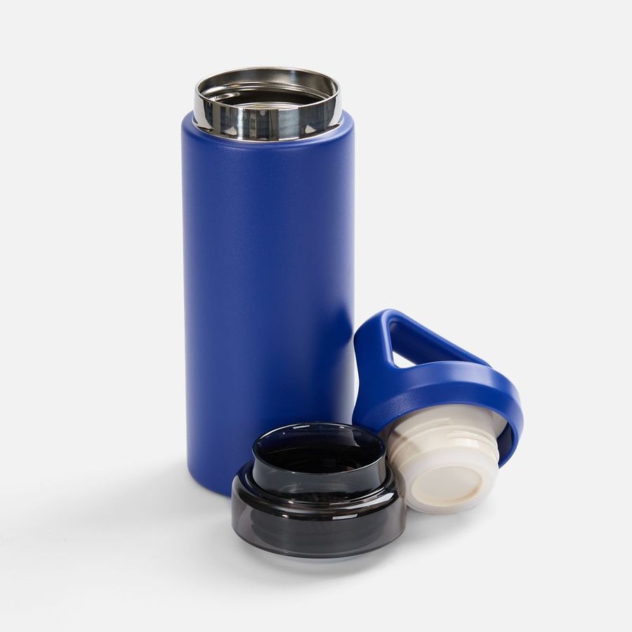 Термостакан Leval с ситечком синий