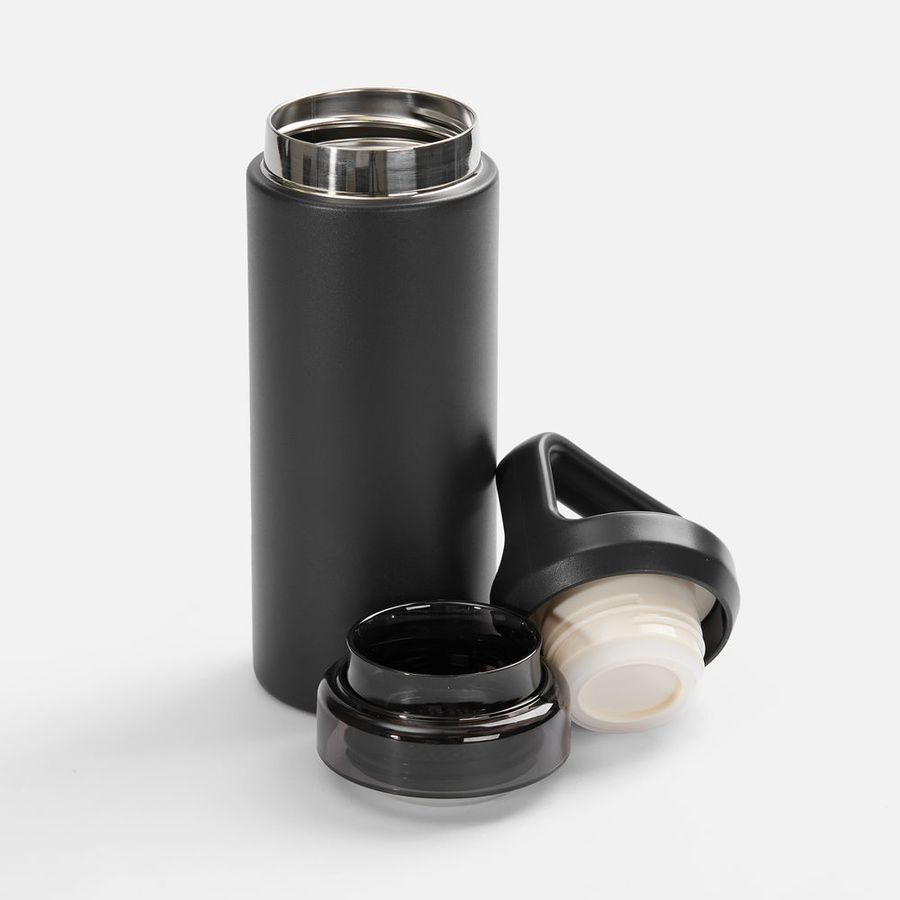 Термостакан Leval с ситечком черный