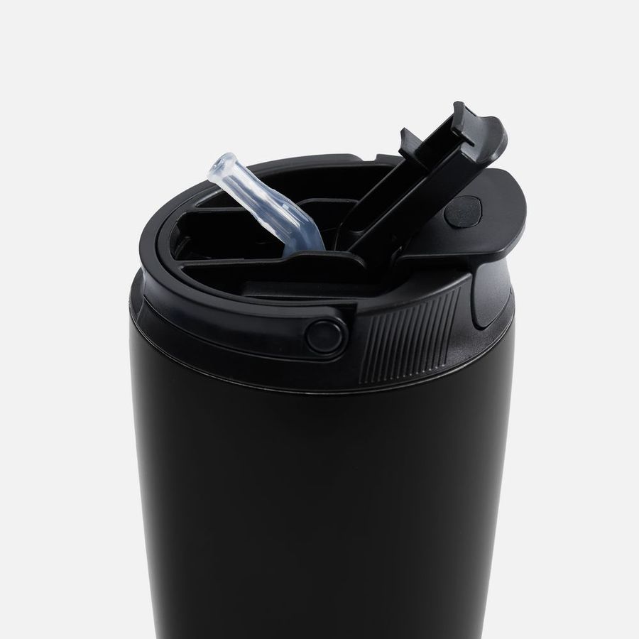 Термостакан с двумя поильниками Duetta черный