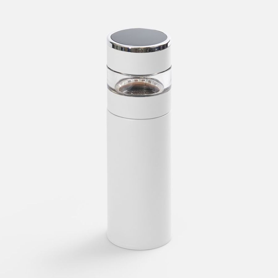 Смарт-бутылка с инфьюзером Thermory белая