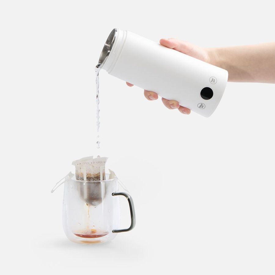 Смарт-бутылка с подогревом жидкости Hotspot белая