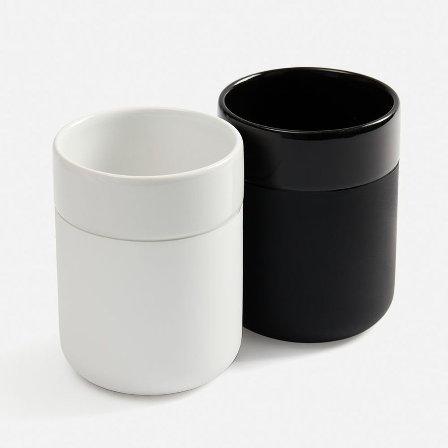 Кружка Nabo с силиконовым держателем белая