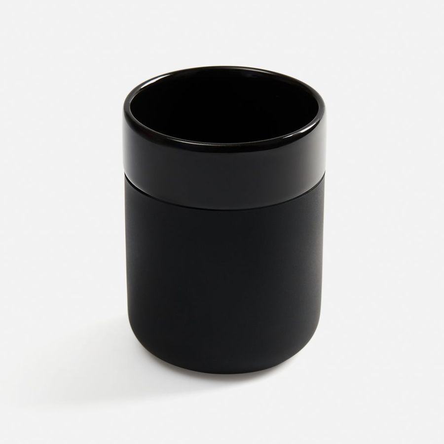 Кружка Nabo с силиконовым держателем черная