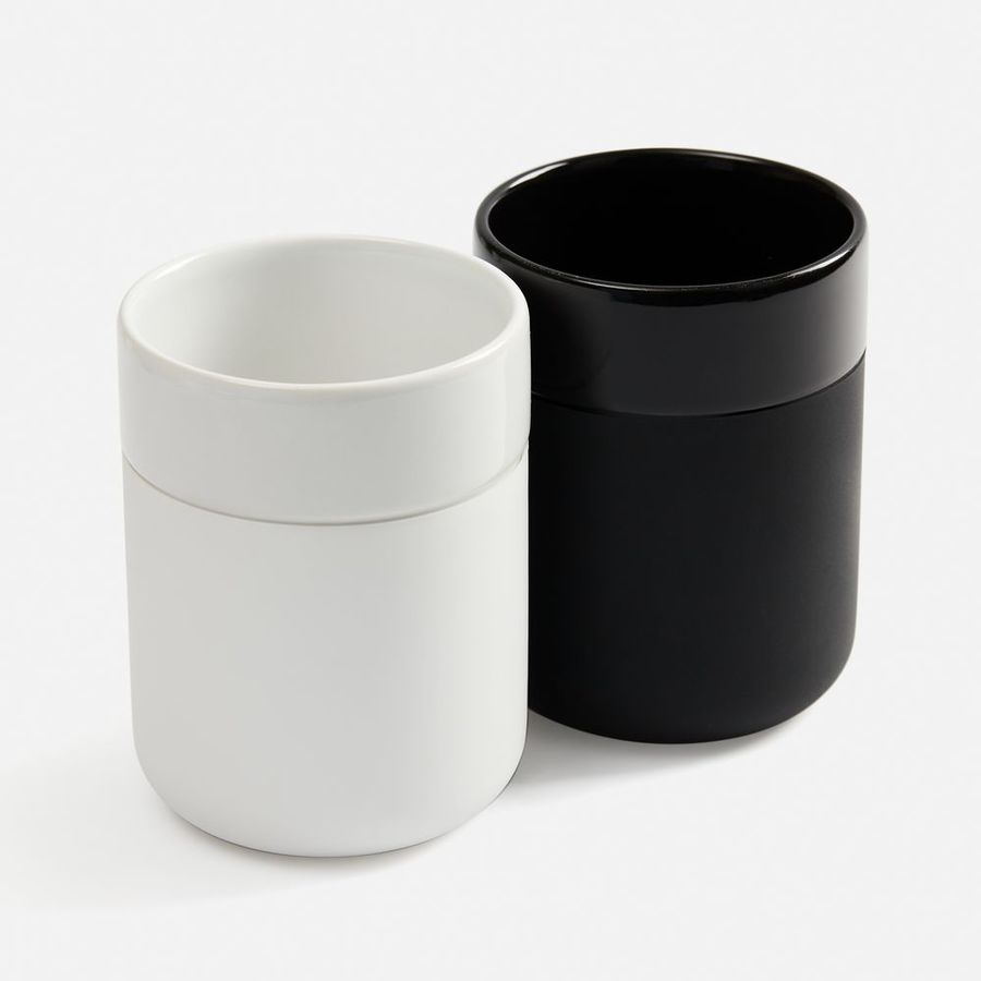 Кружка Nabo с силиконовым держателем черная