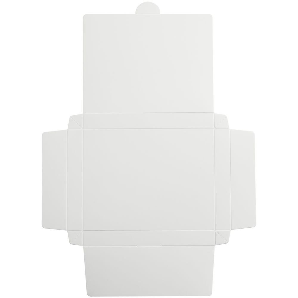 Самосборная коробка под ежедневник и ручку, белая