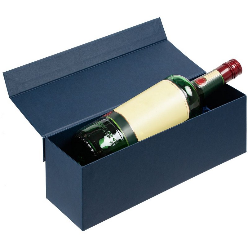 Коробка под бутылку Color Jacket, синий