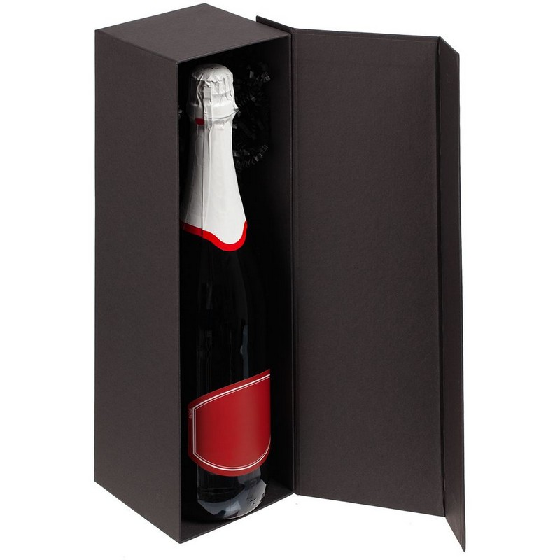 Коробка под бутылку Color Jacket, черный