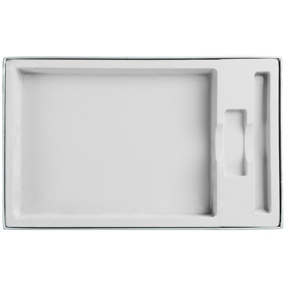 Коробка In Form с ложементом под ежедневник флешку ручку ver. 2 серая