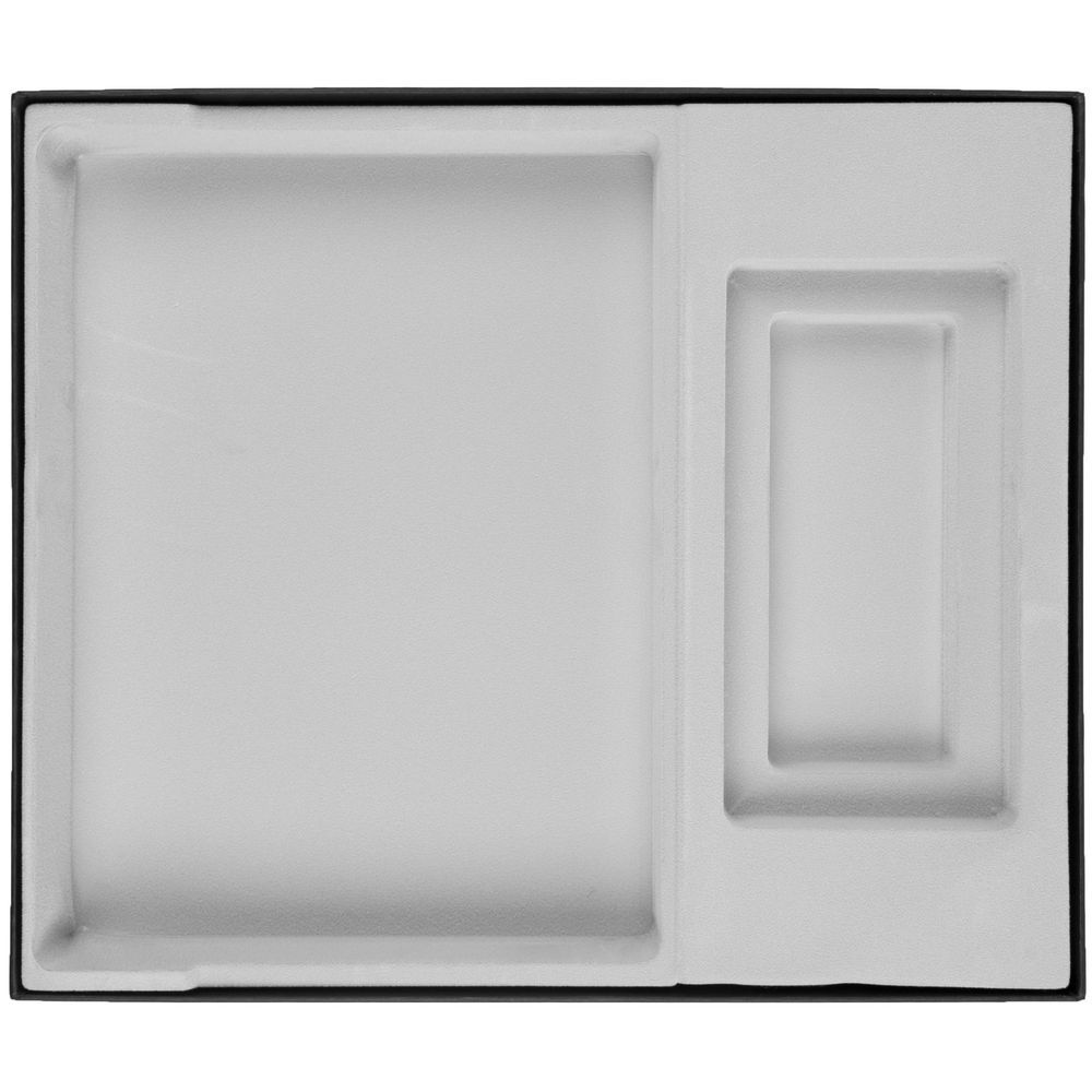 Коробка Overlap с ложементом под ежедневник и аккумулятор ver.2 черная