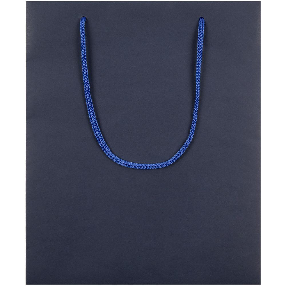 Пакет бумажный Vid M синий