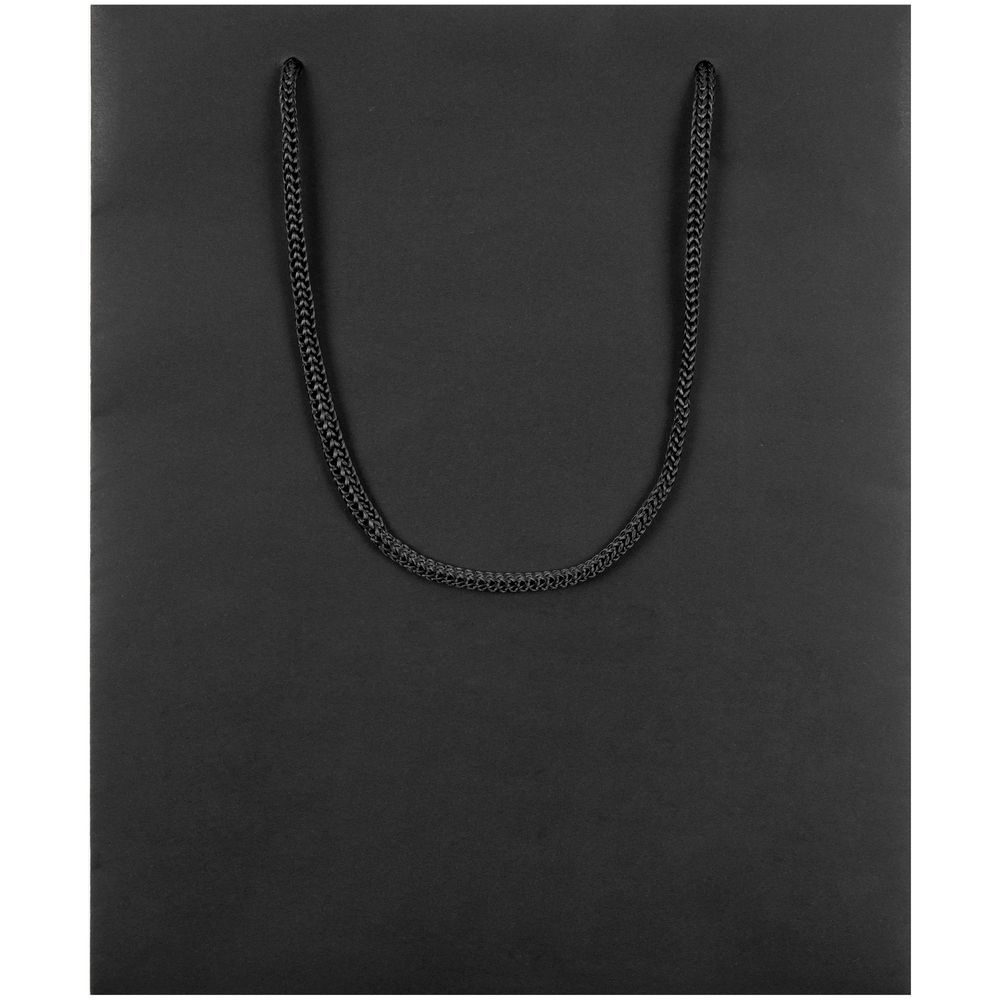 Пакет бумажный Vid M черный