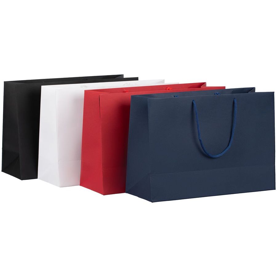 Пакет бумажный Ample Plus M черный