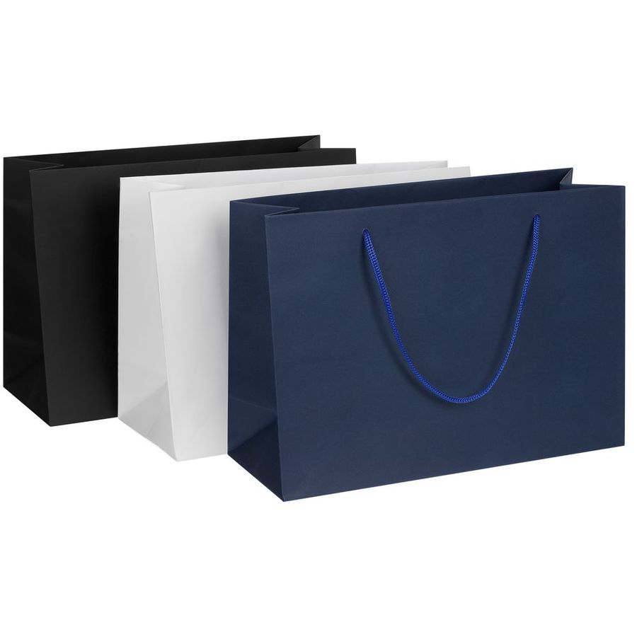 Пакет бумажный Arc M черный