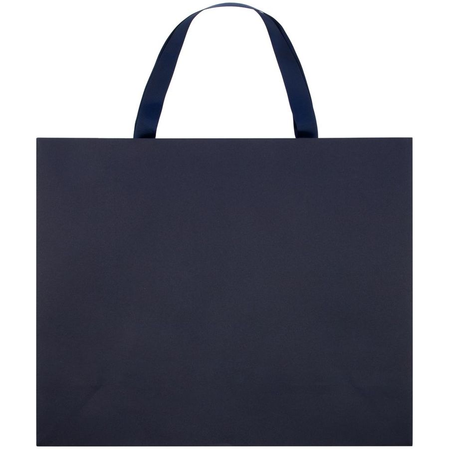 Пакет бумажный Manilla L синий