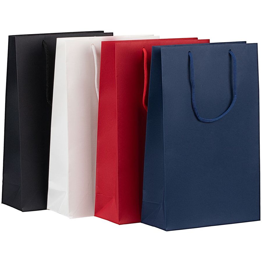 Пакет бумажный Porta S вертикальный белый