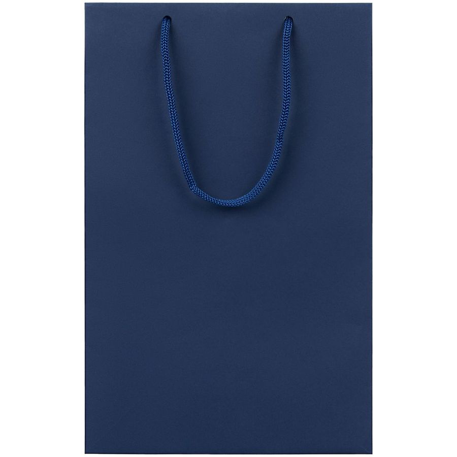 Пакет бумажный Porta S вертикальный темно-синий