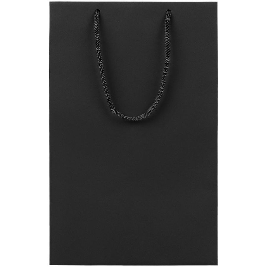 Пакет бумажный Porta S вертикальный черный