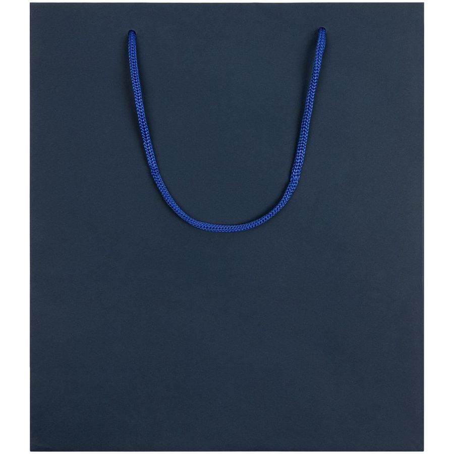 Пакет бумажный Vid L синий