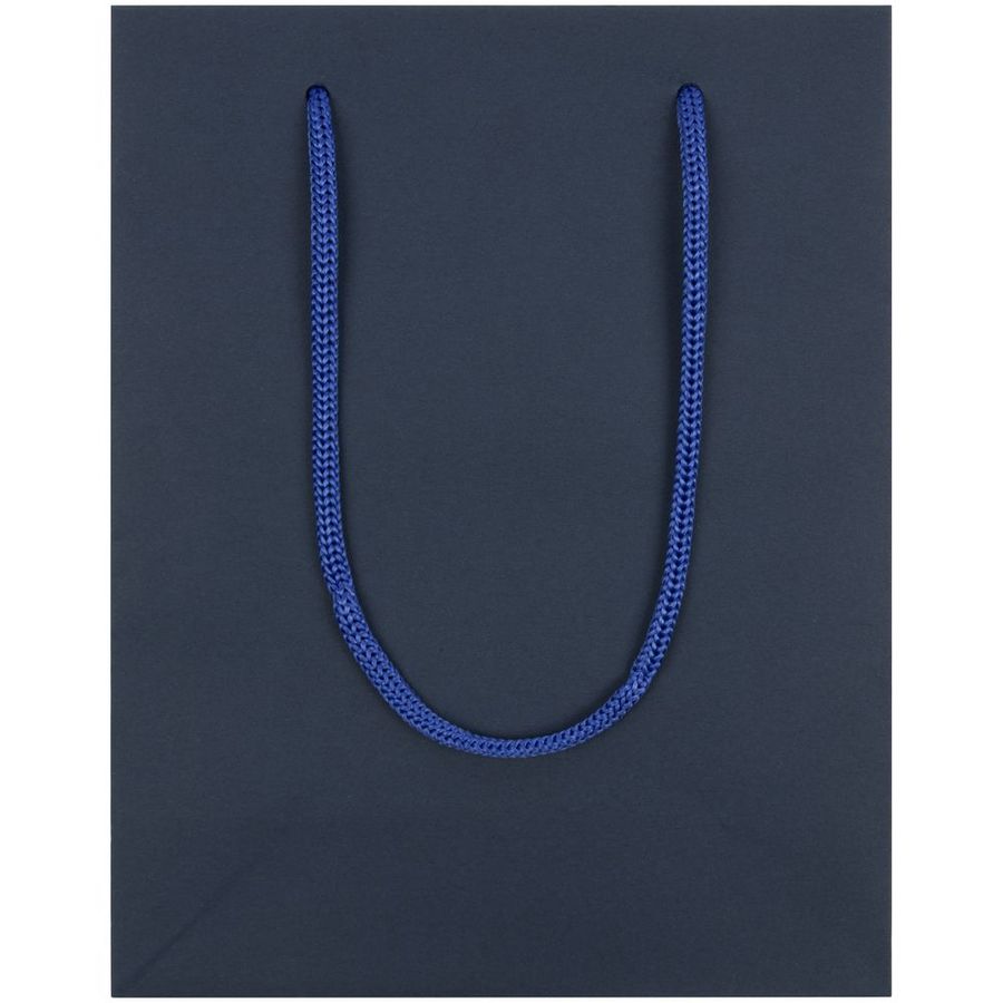 Пакет бумажный Vid S синий