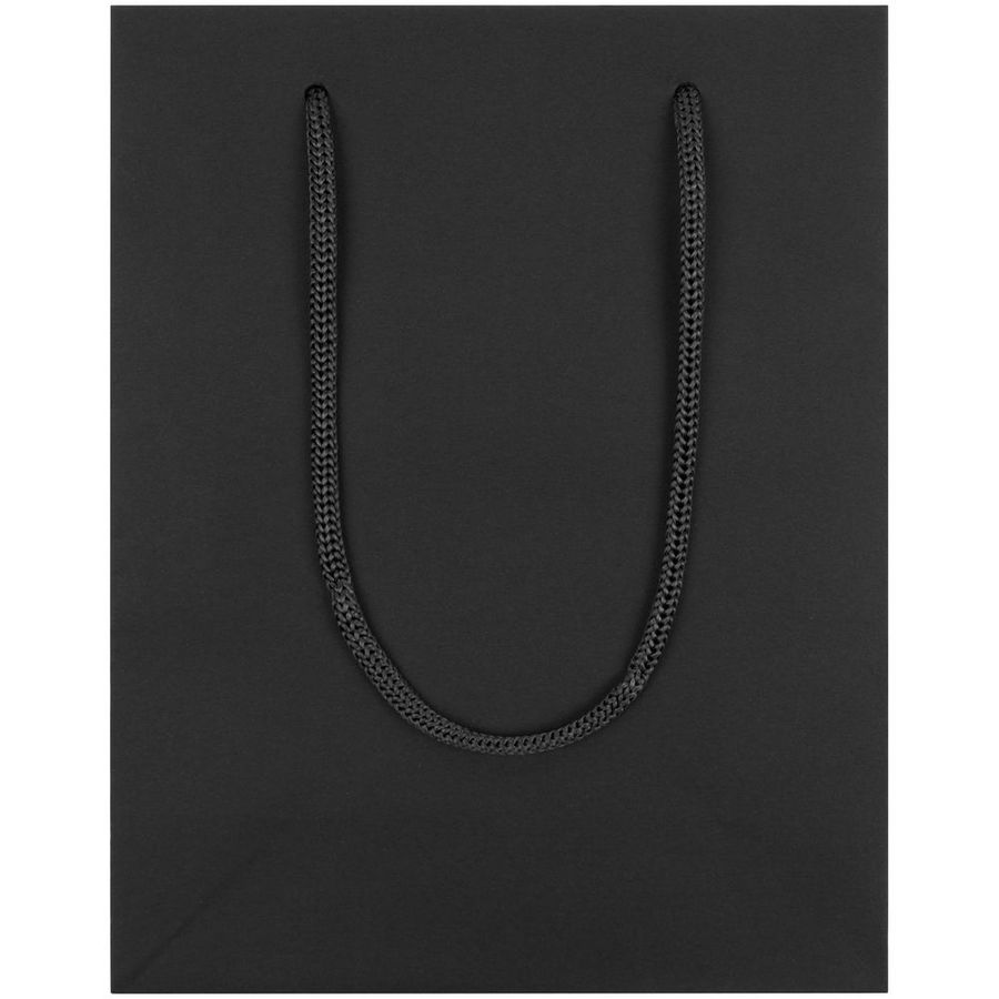 Пакет бумажный Vid S черный