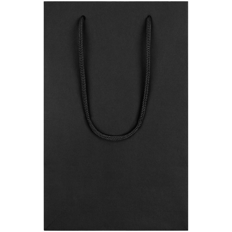 Пакет бумажный Waski S черный