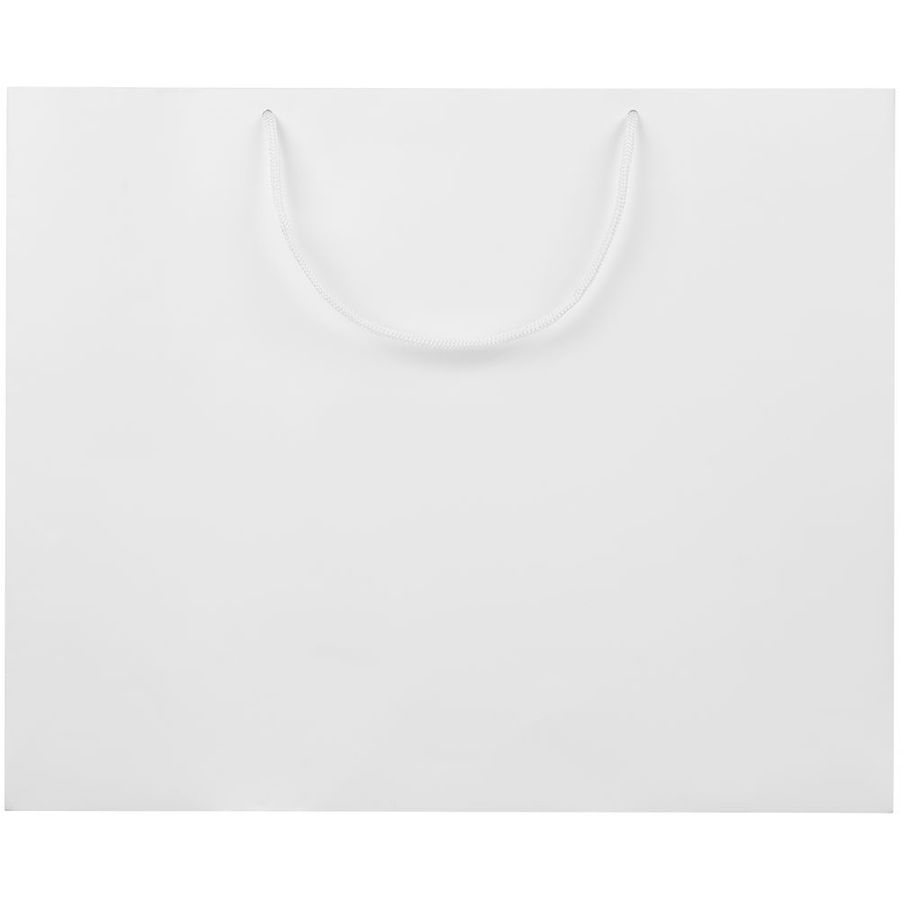 Пакет бумажный с ламинацией Lami Tote L белый