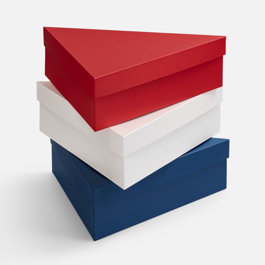 Коробка Trigon темно-синяя