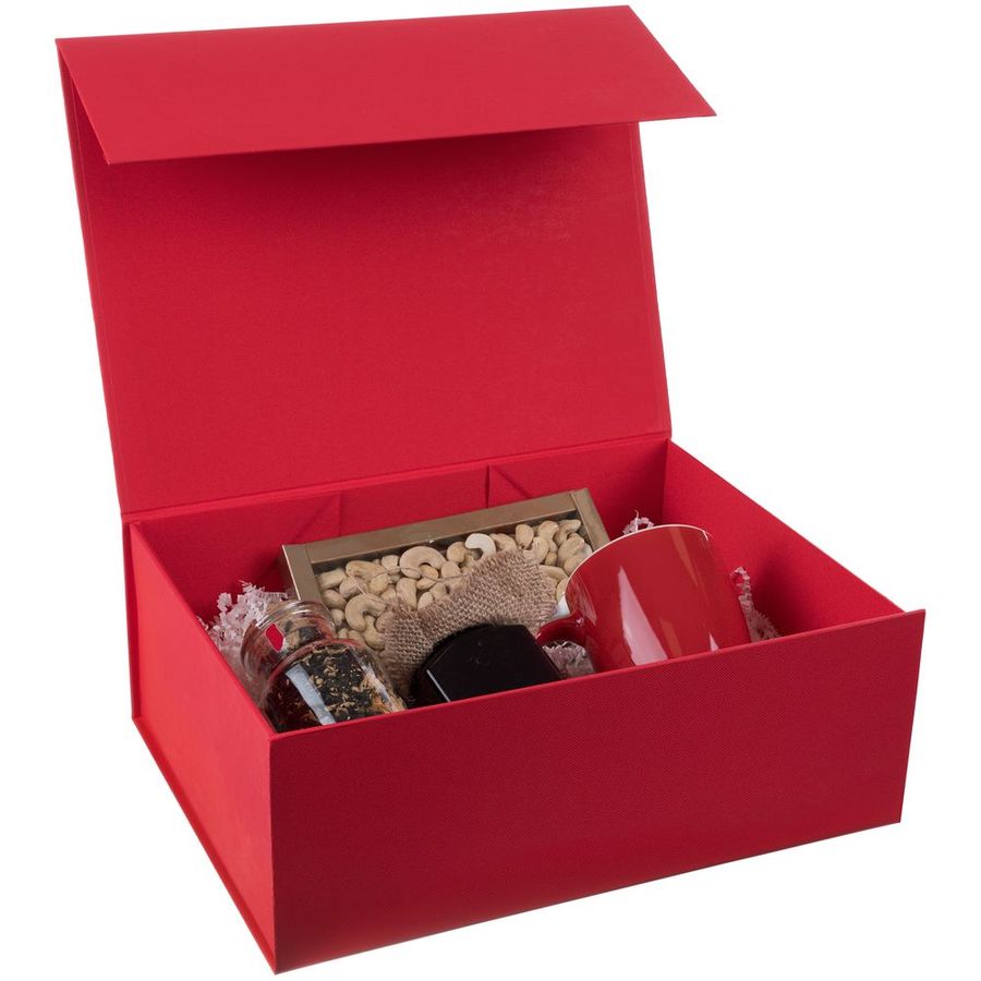 Коробка складная Portada L красная