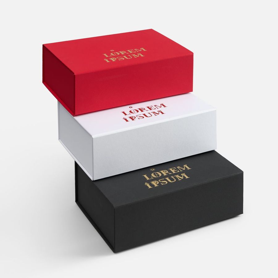 Коробка складная Portada M красная