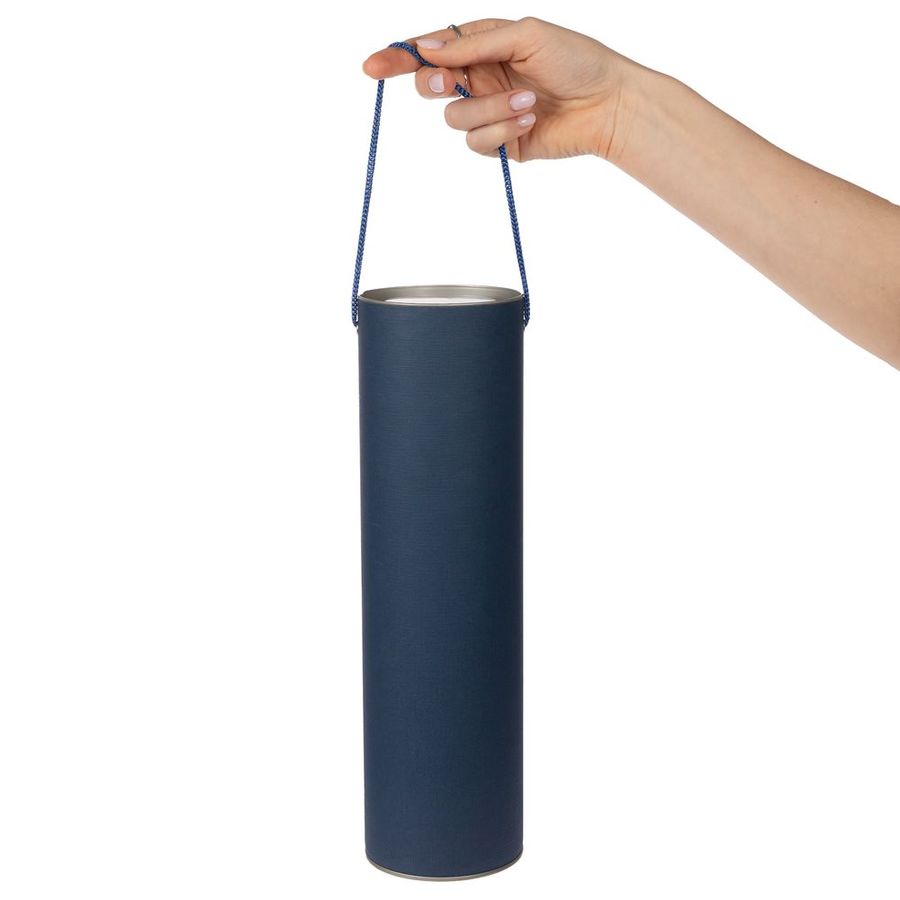 Тубус для бутылки Tinto синий