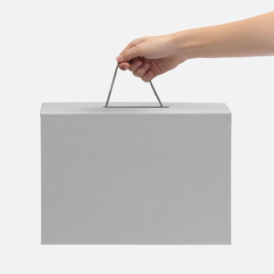 Коробка складная New Case Fold серая