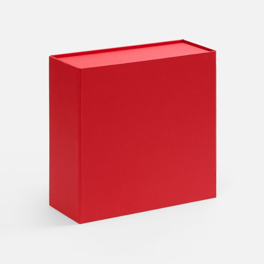 Коробка складная Quadra Fold красная