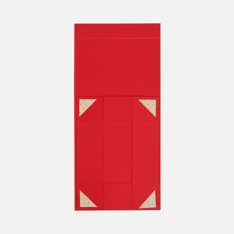 Коробка складная Quadra Fold красная