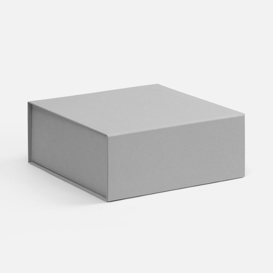 Коробка складная Quadra Fold серая
