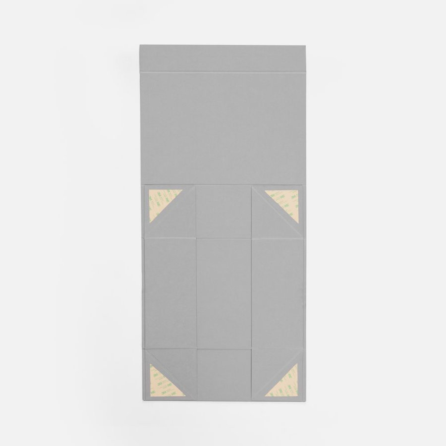 Коробка складная Quadra Fold серая