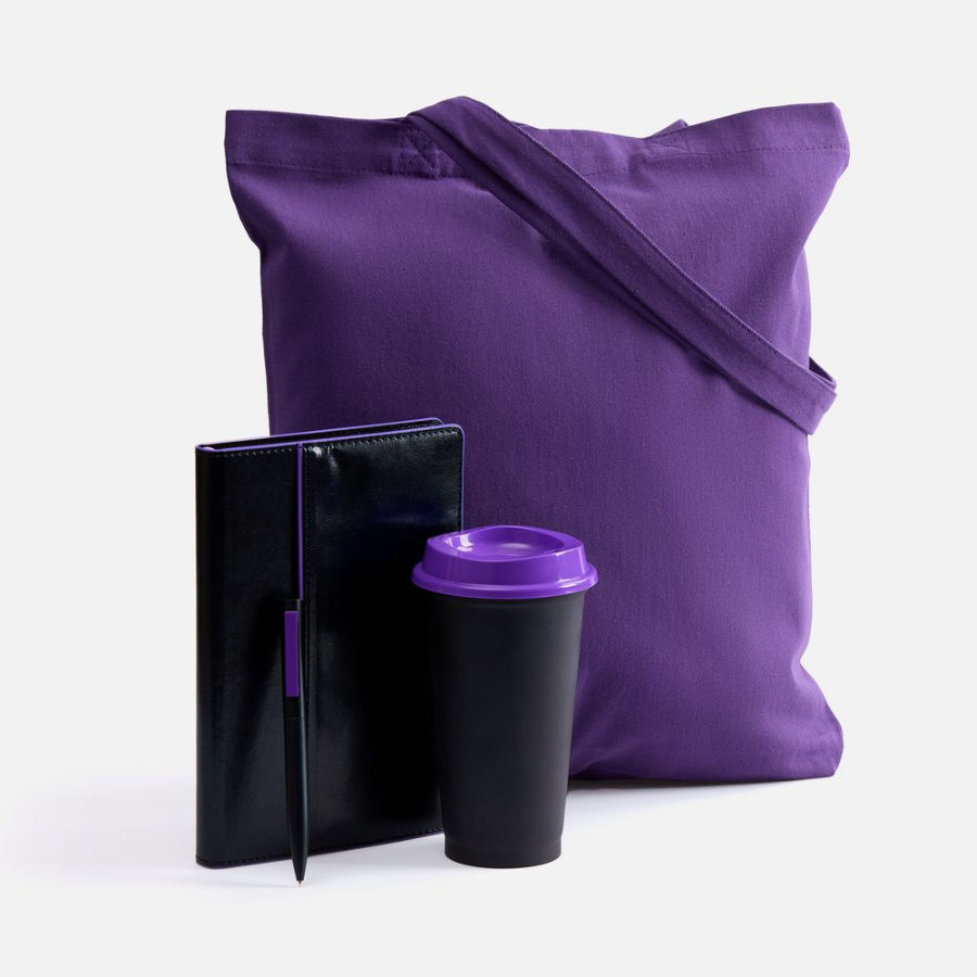 Набор Alanis черный с фиолетовым