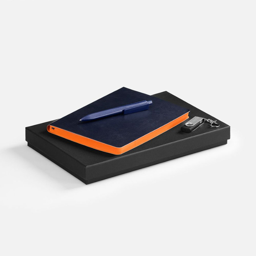 Набор Doppio Memory синий с оранжевым