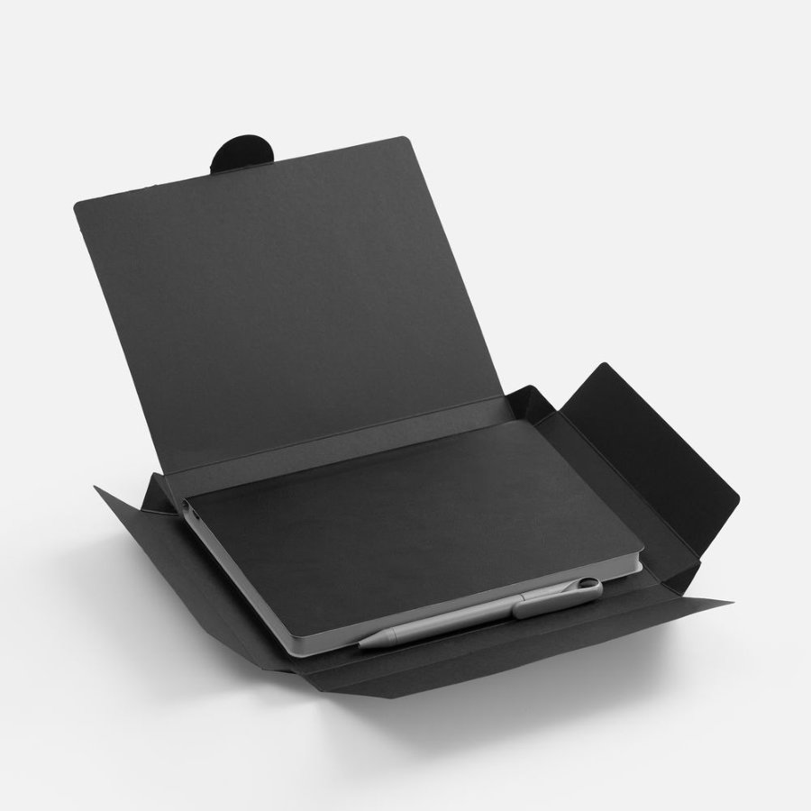 Набор Doppio черный с серым