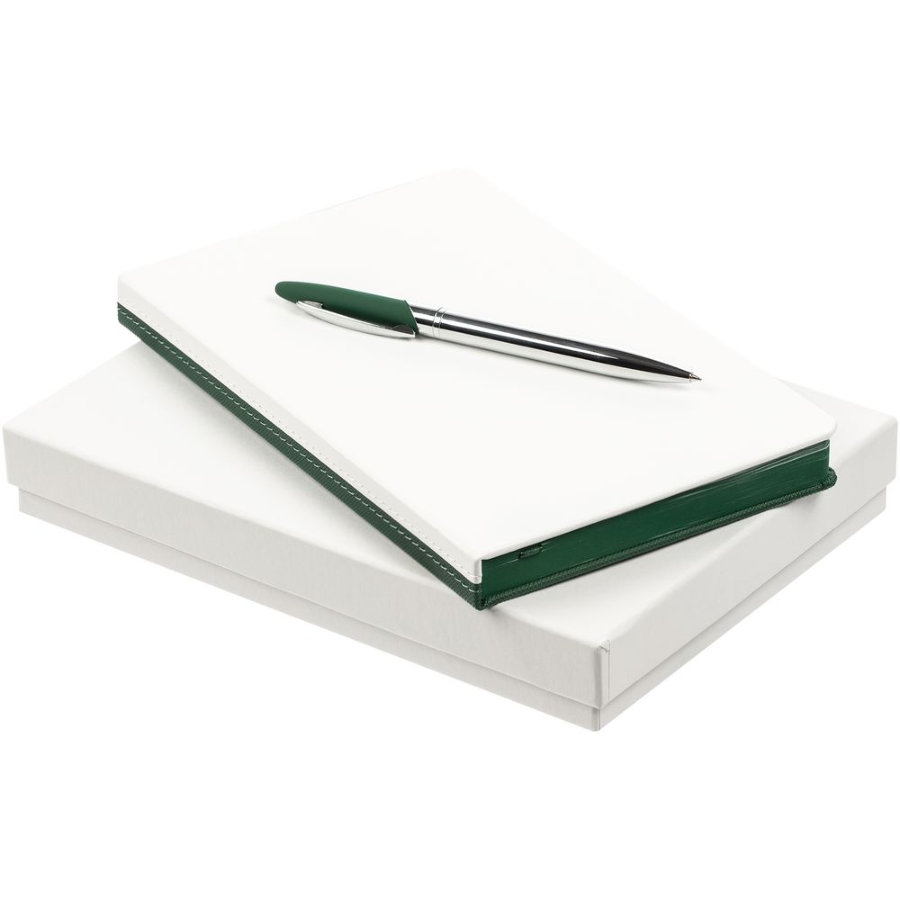 Набор Duplex белый с зеленым