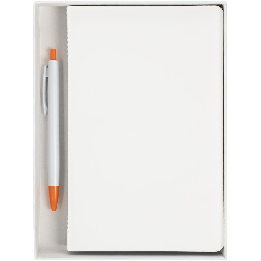 Набор Duplex белый с оранжевым