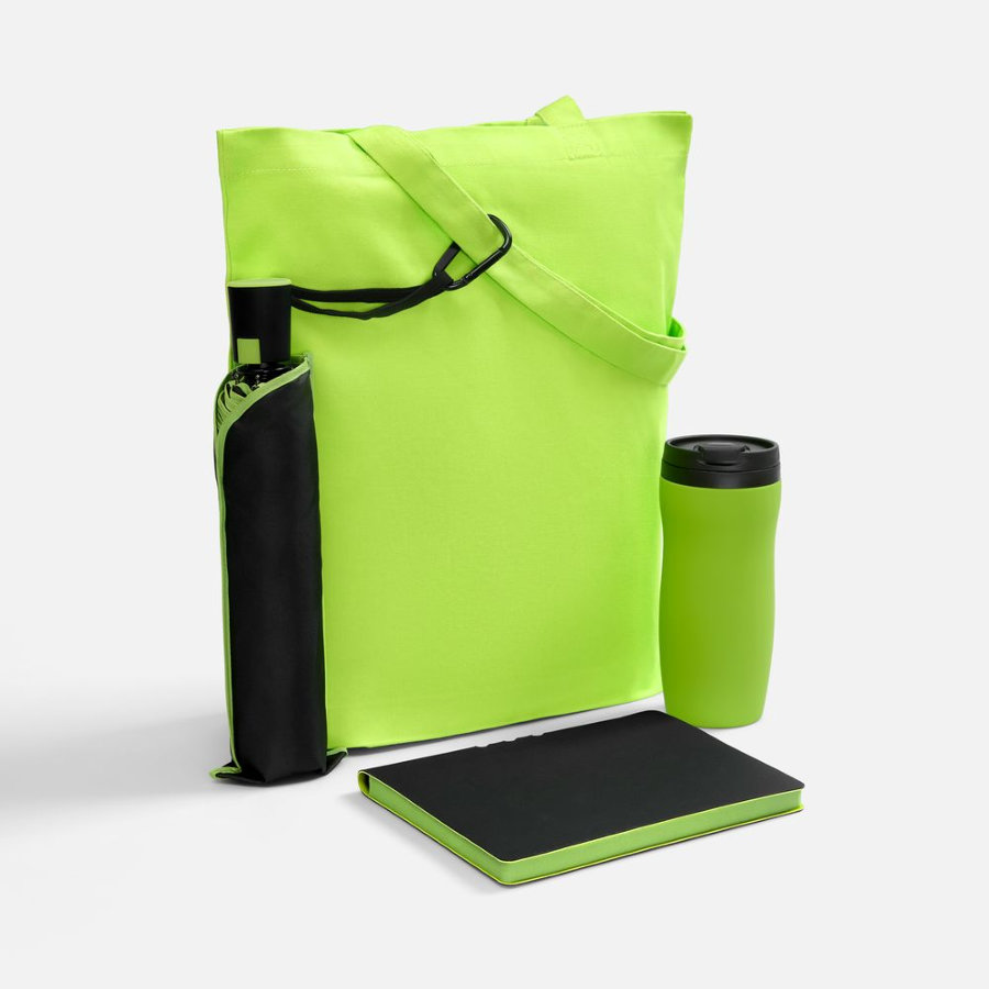 Набор Flexpen Black Walk черный с зеленым