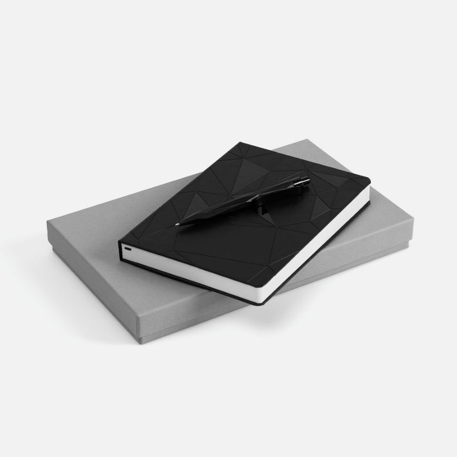 Набор Gems: ежедневник и ручка черный