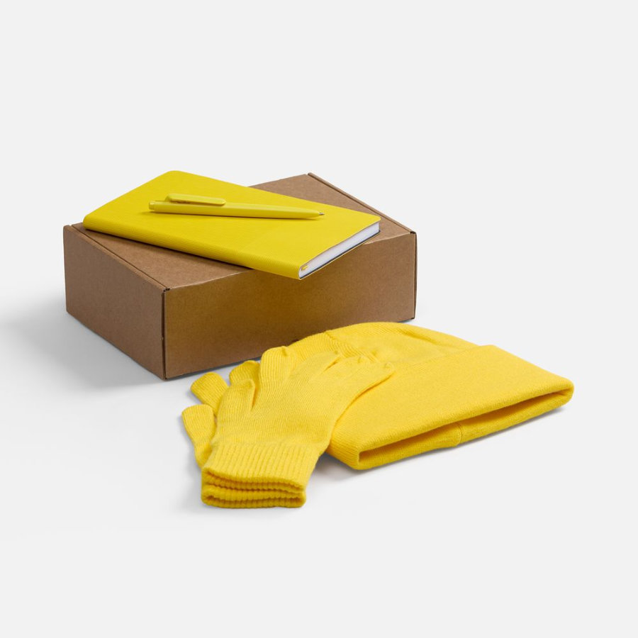 Набор Knit Warm желтый