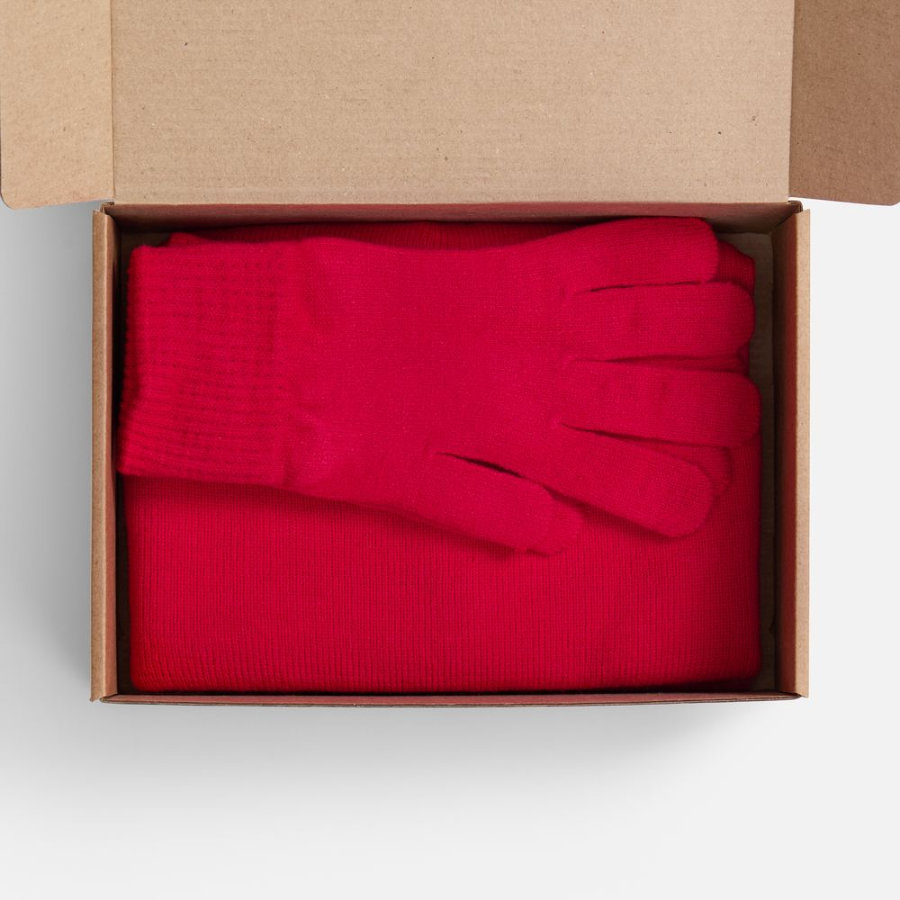 Набор Knit Warm красный